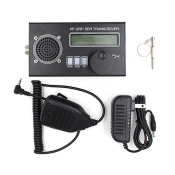 1 Комплект преносим мултифункционален къси вълни радио USDX QRP СПТ, радиостанцията за любителите на радио + Штепсельная вилица САЩ