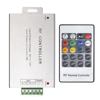 5X Led Контролер 12-24 В Ниско Налягане RF Колоритен 20-Ключ с Дистанционно Управление на RGB Light Bar Затемняющий Контролер