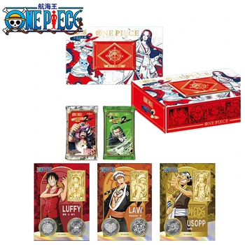 Една истинска колекция от пощенски картички ONE PIECE, пощенски картички с аниме-фигура Luffy Zoro Нас Cool Cyber Complete Series, пощенска картичка, с характер Kid за подаръци-играчките