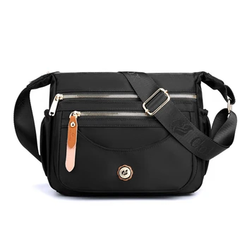 Луксозни чанти, дамски чанти, дизайнерски портмонета и чанти, модни найлонови торби през рамо, за жени, 2023 Нови пътни чанти през рамо Sac